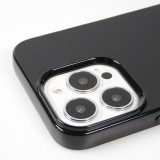 Hülle iPhone 13 Pro - Gummi - Schwarz