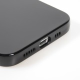 Hülle iPhone 13 Pro - Gummi - Schwarz