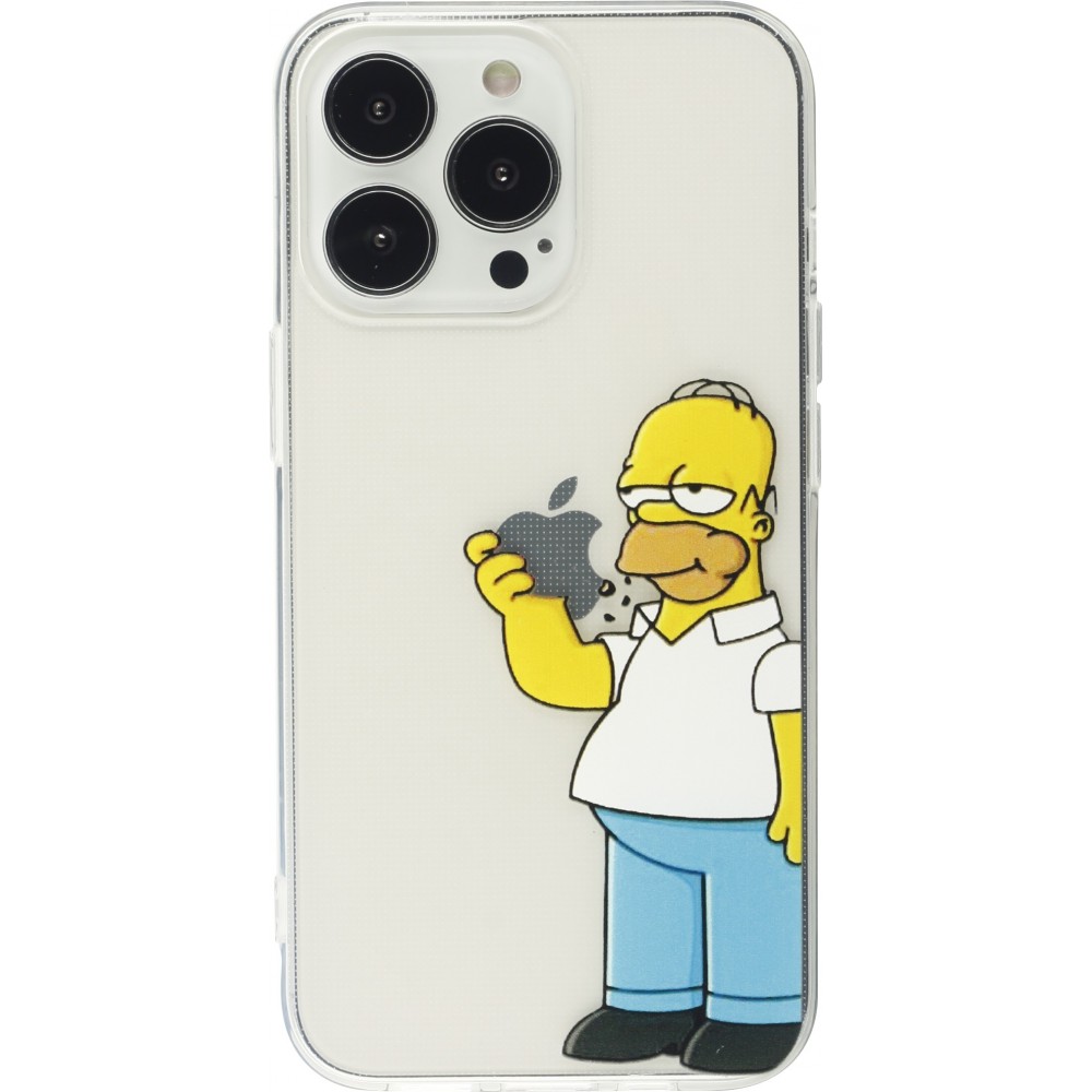 Coque iPhone 13 Pro - Homer Simpson