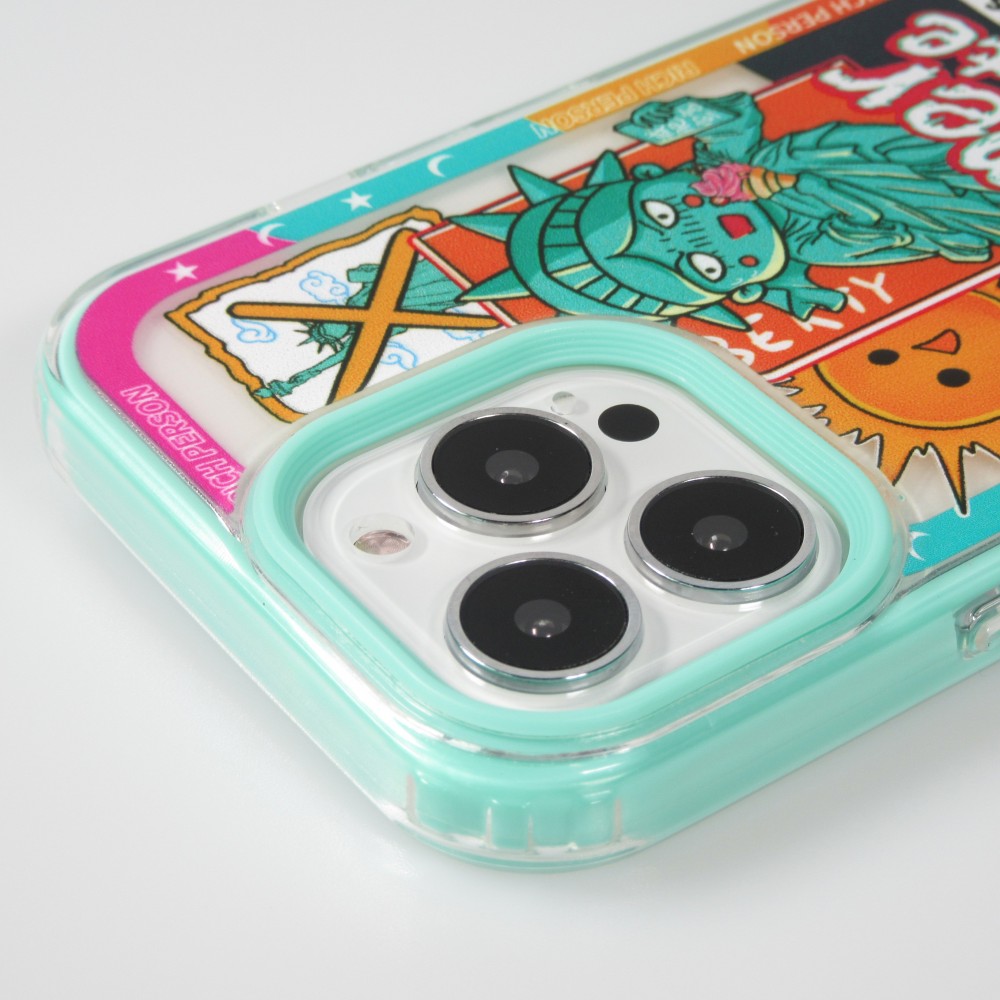 iPhone 13 Pro Case Hülle - Hybride Fun Style Summer anecdote
