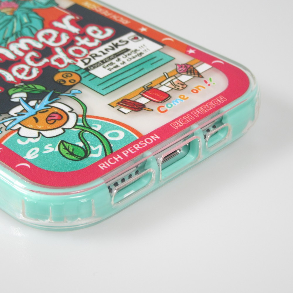 iPhone 13 Pro Case Hülle - Hybride Fun Style Summer anecdote