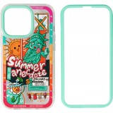 iPhone 13 Pro Case Hülle - Hybride Fun Style Summer anecdote