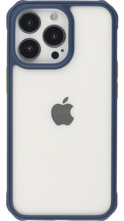 Coque iPhone 13 Pro - Mat Glass - Bleu