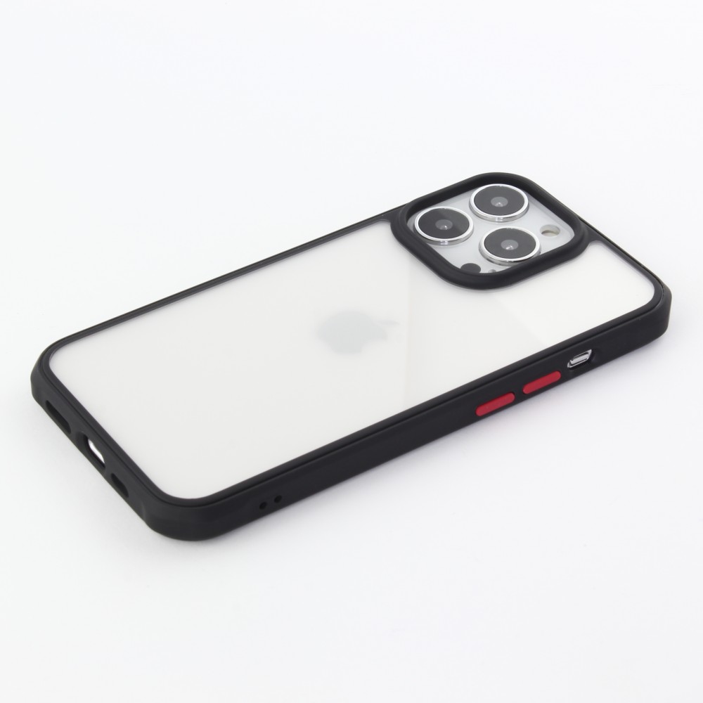 Coque iPhone 13 Pro - Mat Glass - Noir