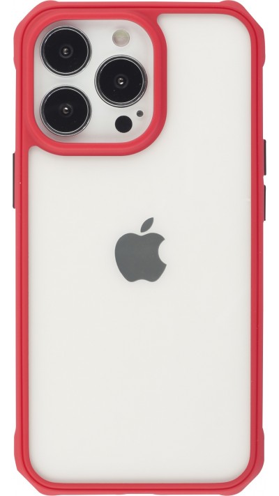 iPhone 13 Pro Max Case Hülle - Mat Glass - Rot