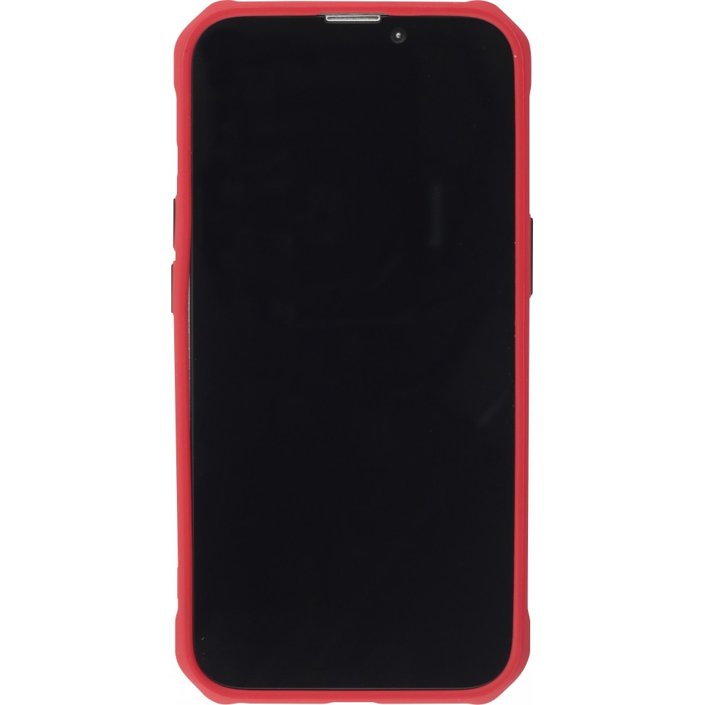 iPhone 13 Pro Case Hülle - Mat Glass - Rot