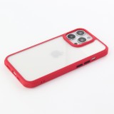 iPhone 13 Pro Max Case Hülle - Mat Glass - Rot