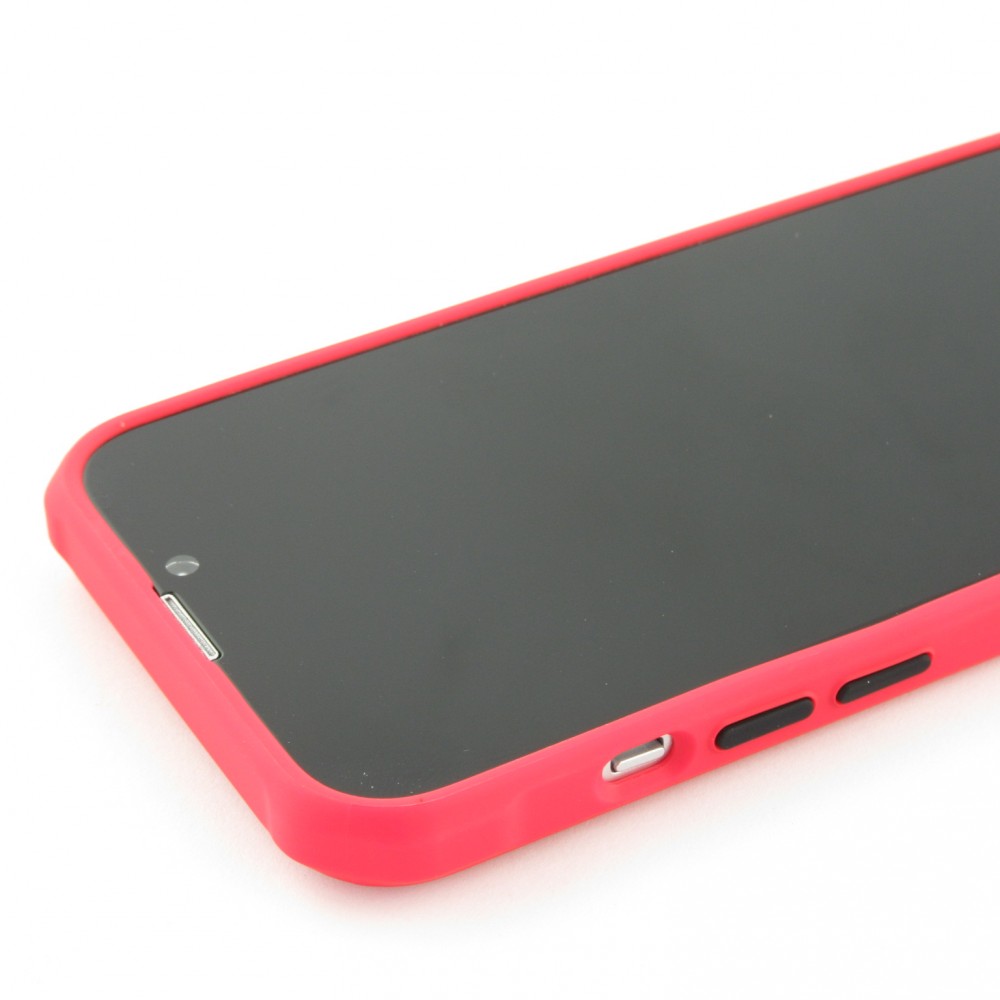 iPhone 13 Pro Case Hülle - Mat Glass - Rot
