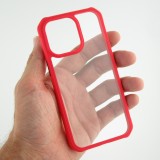 iPhone 13 Pro Case Hülle - Mat Glass - Rot