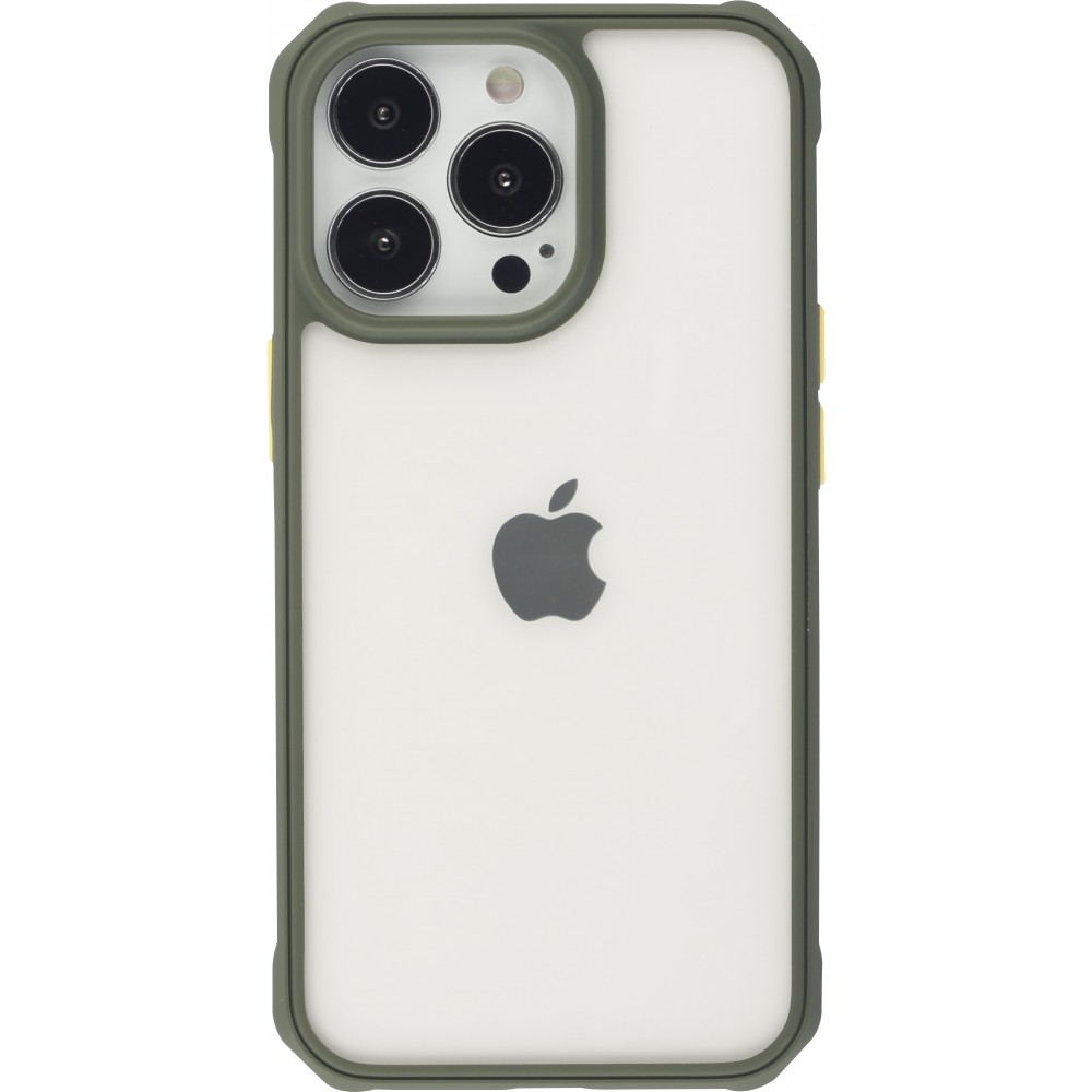 Coque iPhone 13 Pro - Mat Glass - Vert foncé