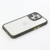 Coque iPhone 13 Pro - Mat Glass - Vert foncé