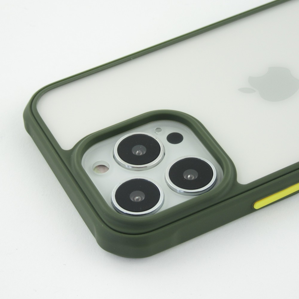 Coque iPhone 13 Pro - Mat Glass - Vert foncé
