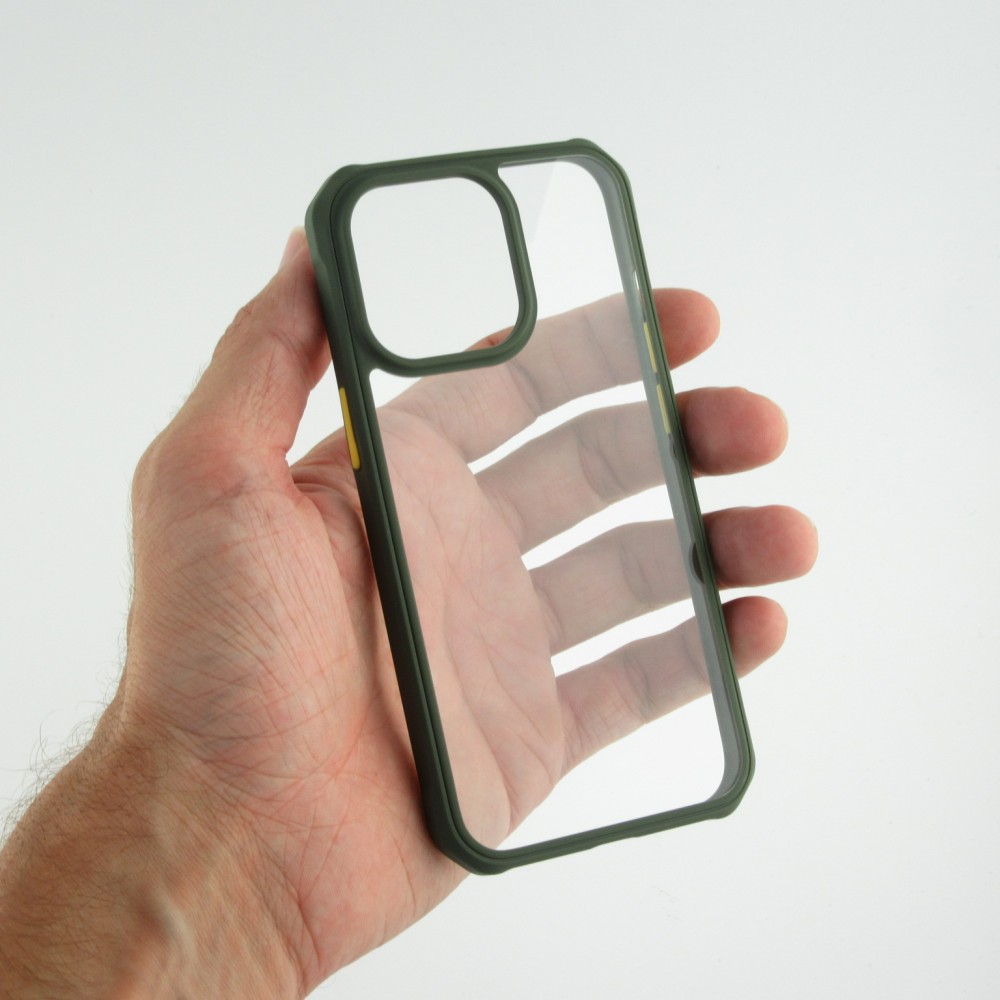 iPhone 13 Pro Max Case Hülle - Mat Glass - Dunkelgrün