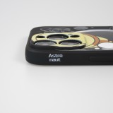 iPhone 13 Pro Case Hülle - Exploring happy Astronaute - Schwarz