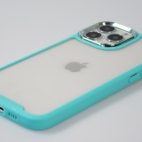 iPhone 13 Pro Max Case Hülle - Fashion Case Pro Camera 360° protection Silikon - Türkis