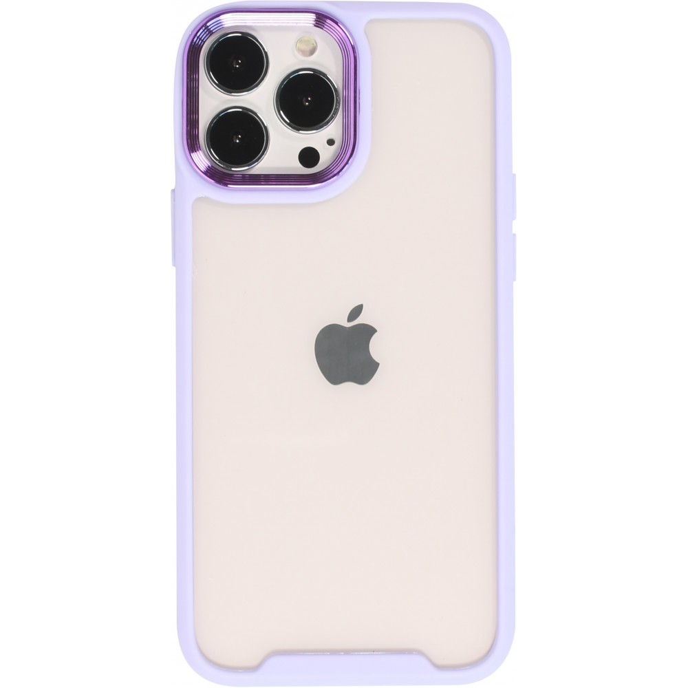 iPhone 13 Pro Max Case Hülle - Fashion Case Pro Camera 360° protection Silikon - Violett