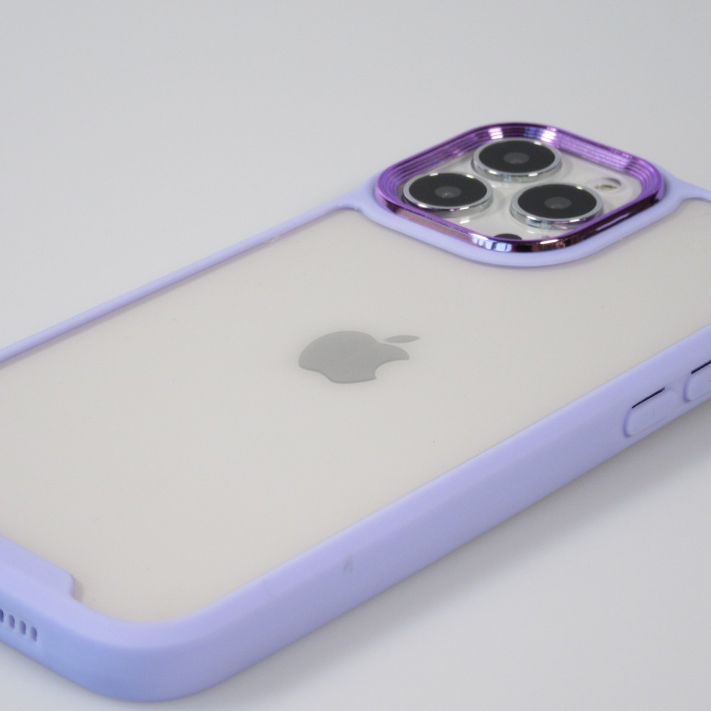 iPhone 13 Pro Max Case Hülle - Fashion Case Pro Camera 360° protection Silikon - Violett