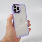 Coque iPhone 13 Pro Max - Fashion Case Pro Camera 360° protection silicone - Violet