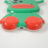 iPhone 13 Pro Max Case Hülle - Lustiger 3D Frosch mit Leberfleck - Grün