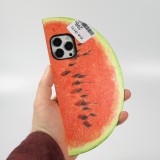 Coque iPhone 13 Pro Max - Morceau de pastèque avec étiquette