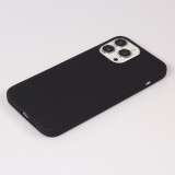 Coque iPhone 13 Pro Max - SIlicone Mat - Noir