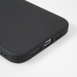 iPhone 13 Pro Max Case Hülle - Silikon Mat - Schwarz