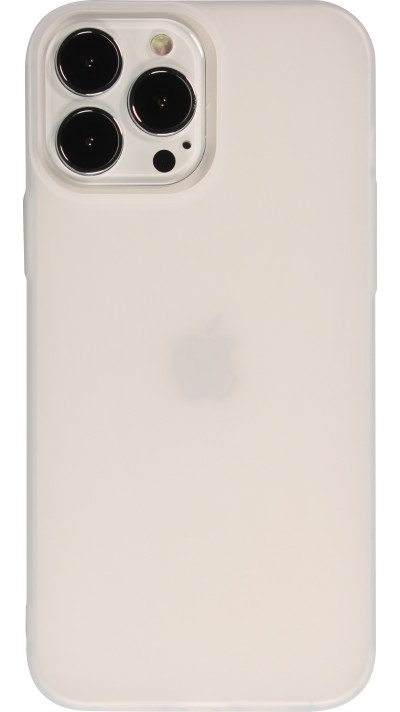 iPhone 13 Pro Max Case Hülle - Silikon Mat - Transparent opak