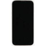 Coque iPhone 13 Pro Max - SIlicone Mat - Transparent opaque