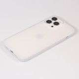 Coque iPhone 13 Pro Max - SIlicone Mat - Transparent opaque