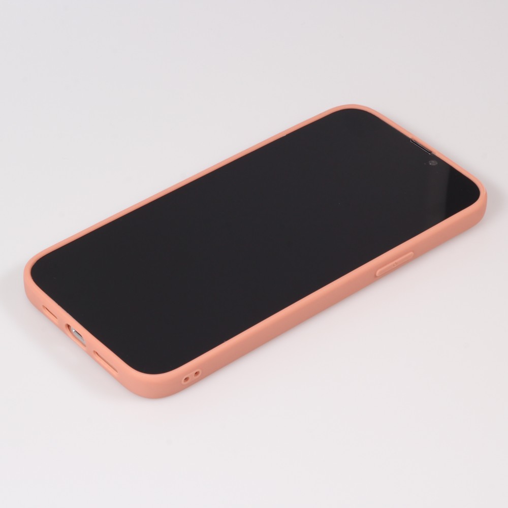 iPhone 13 Pro Max Case Hülle - Silikon Mat - Orange