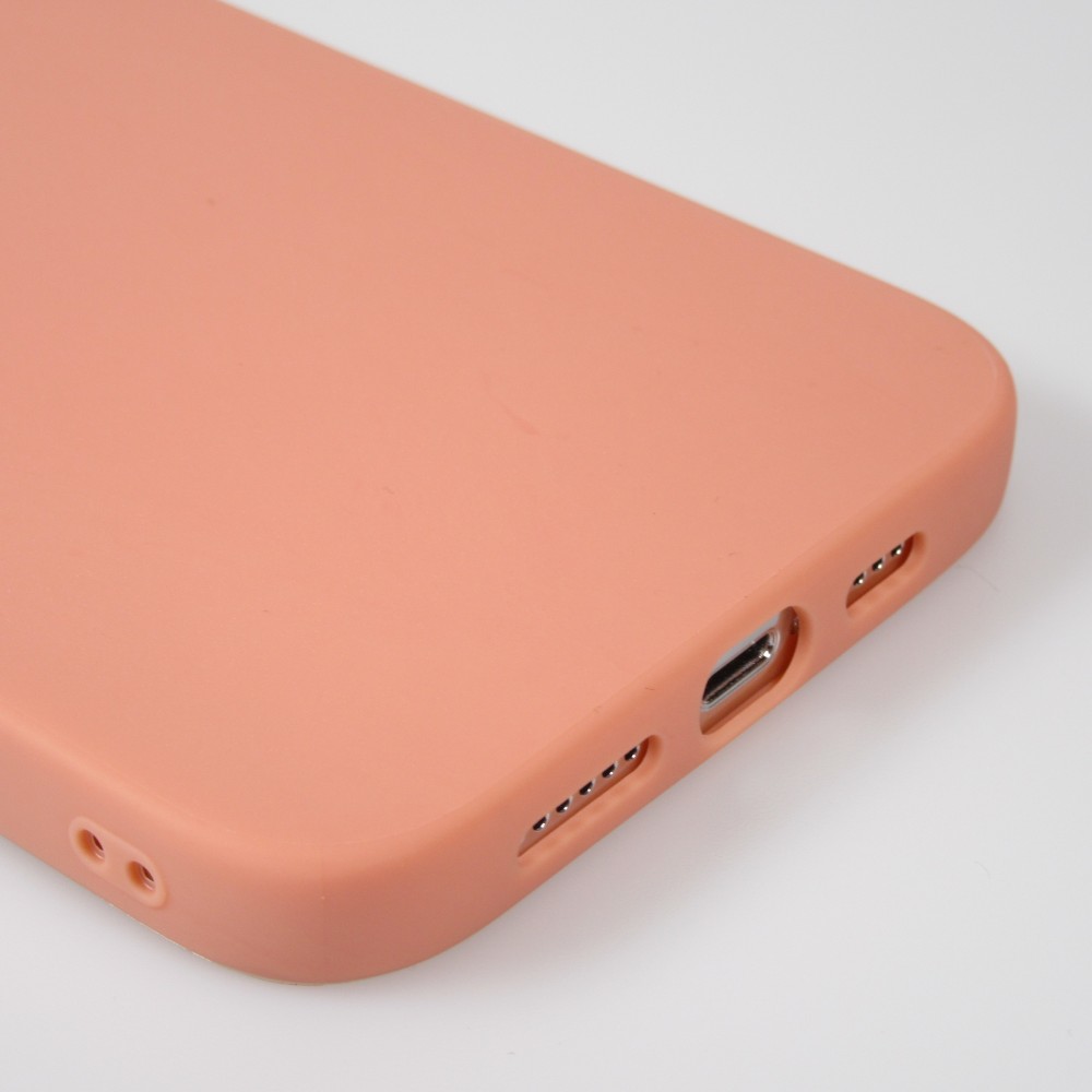iPhone 13 Pro Max Case Hülle - Silikon Mat - Orange