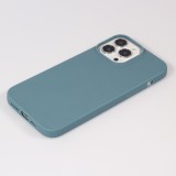 Coque iPhone 13 Pro Max - Silicone Mat - Bleu