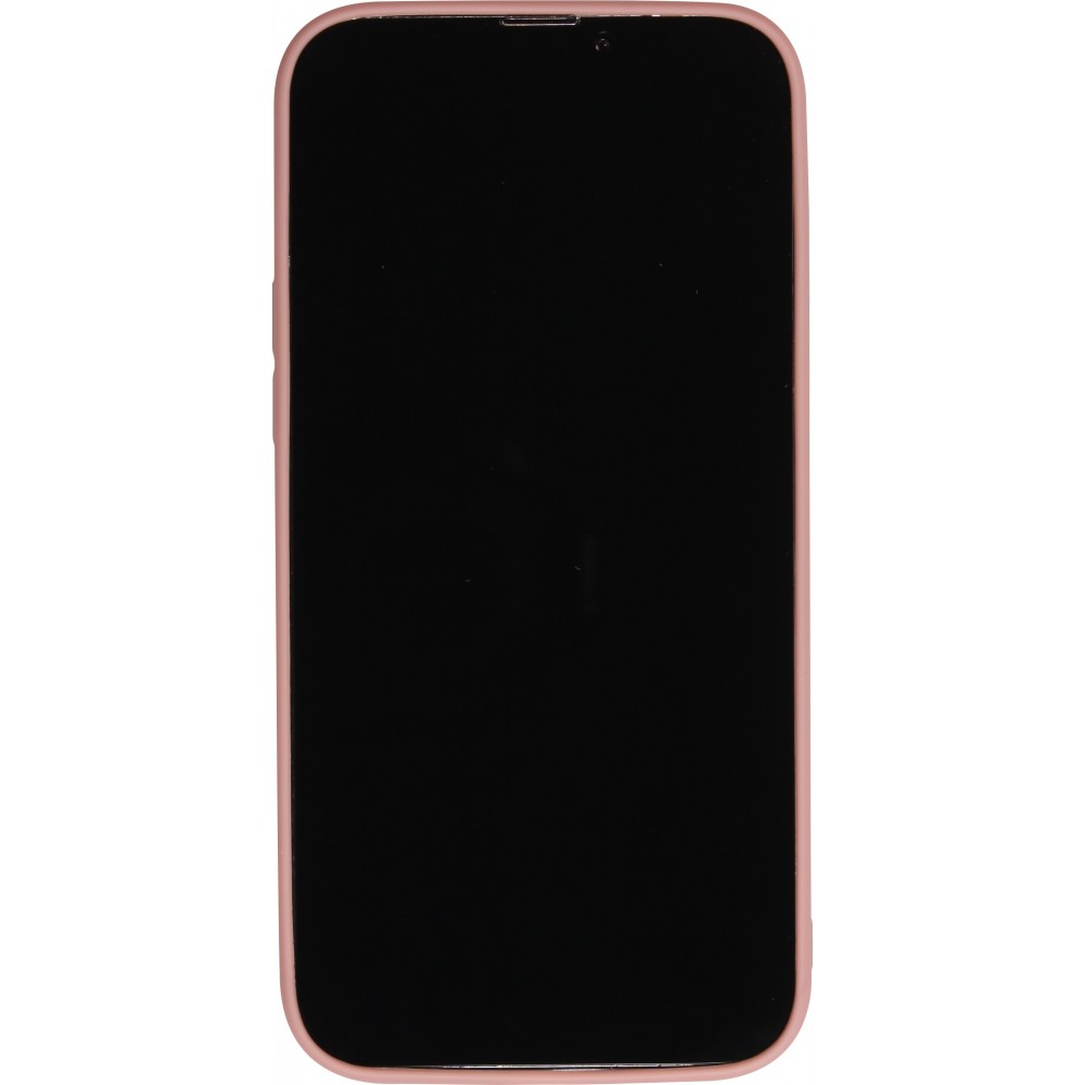 iPhone 13 Pro Max Case Hülle - Silikon Mat - Blass- Rosa