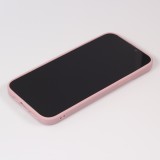 Coque iPhone 13 Pro Max - Silicone Mat - Rose pale