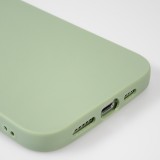 iPhone 13 Pro Max Case Hülle - Silikon Mat - Hellgrün
