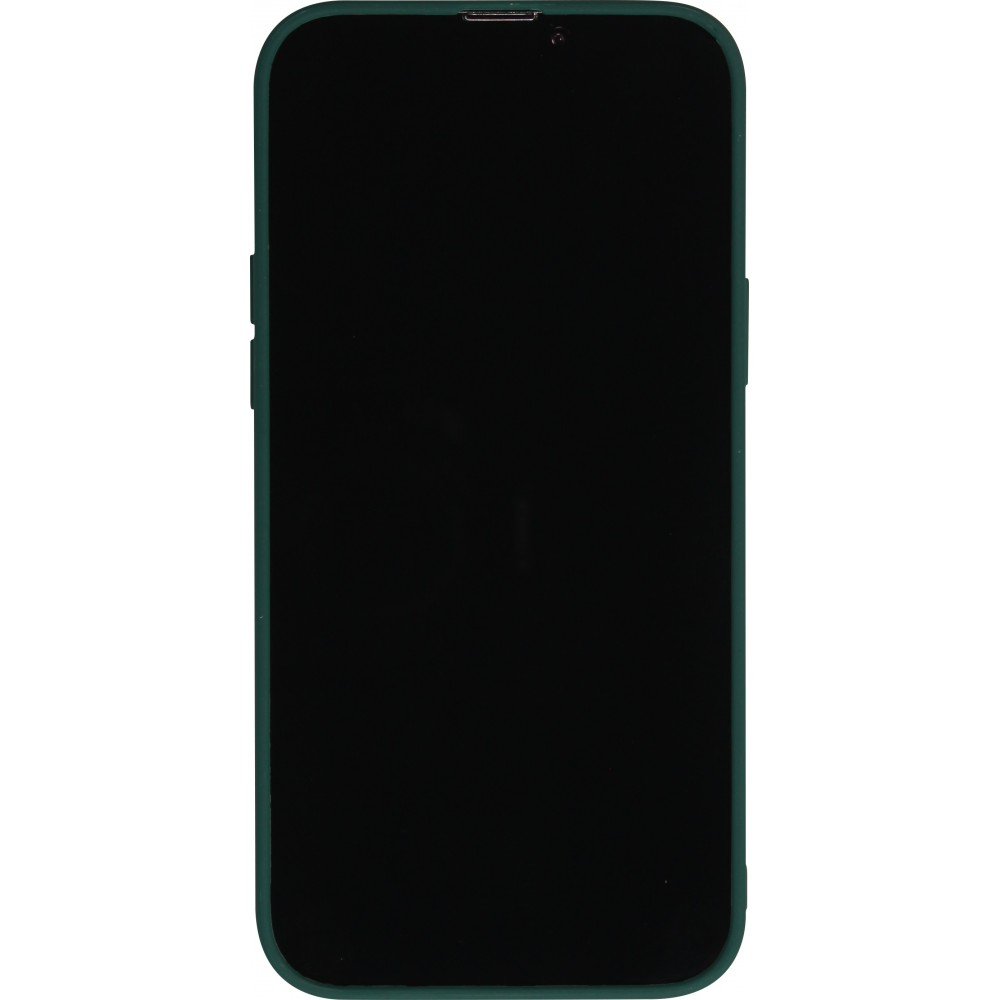 Coque iPhone 13 Pro Max - Silicone Mat - Vert foncé