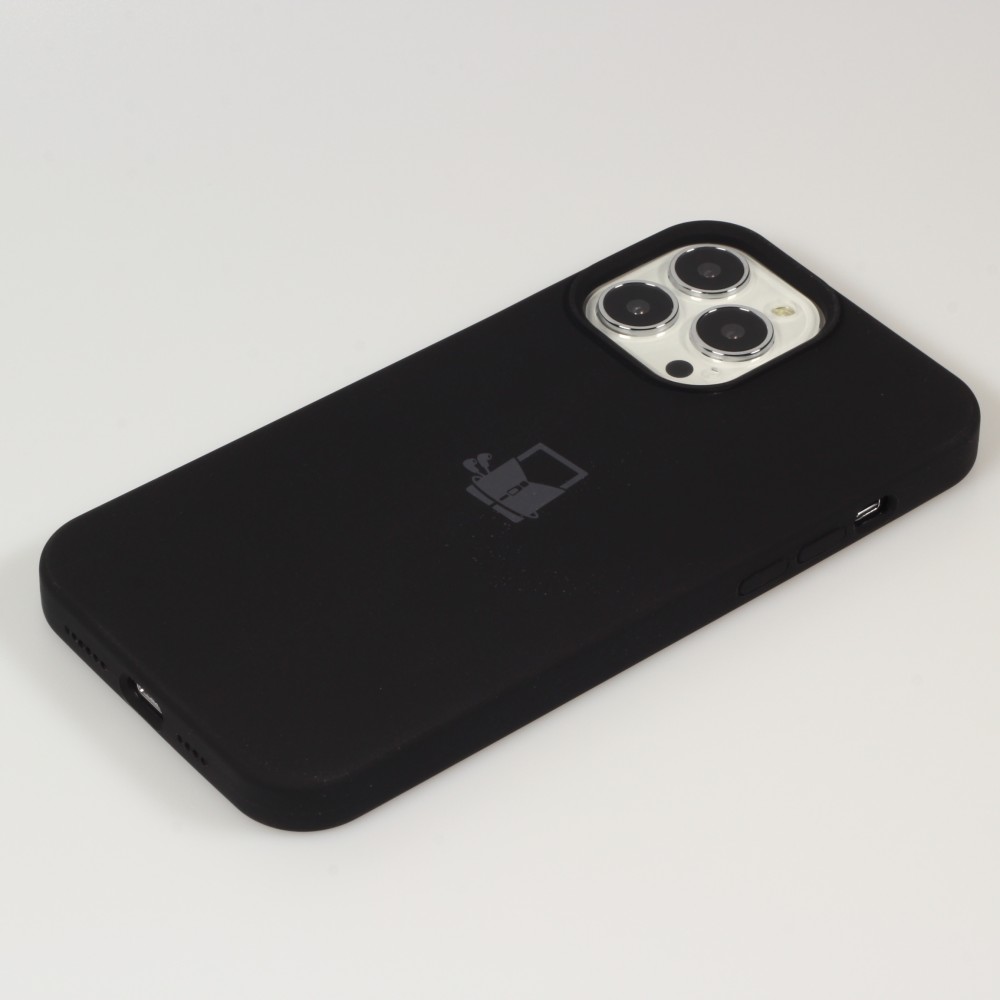 iPhone 13 Pro Max Case Hülle - Soft Touch PhoneLook - Schwarz