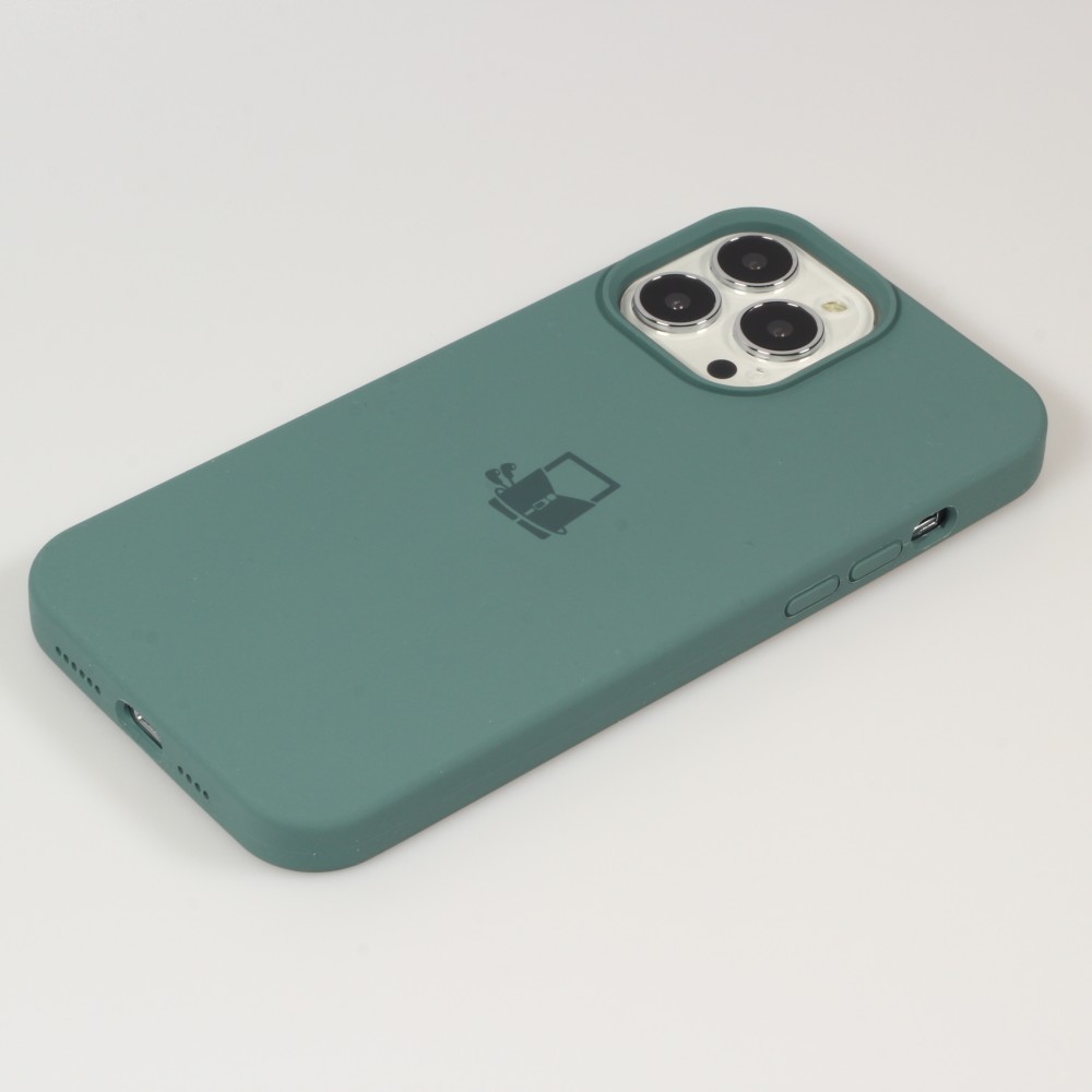 Coque iPhone 13 Pro Max - Soft Touch PhoneLook - Vert