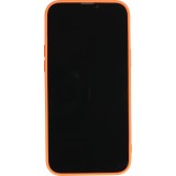 Coque iPhone 13 Pro Max - Soft Touch Porte-carte - Orange