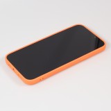 Coque iPhone 13 Pro Max - Soft Touch Porte-carte - Orange