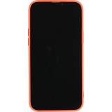 Coque iPhone 13 Pro Max - Soft Touch Porte-carte - Rose - Saumon