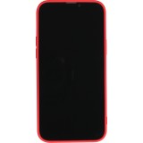 Coque iPhone 13 Pro Max - Soft Touch Porte-carte - Rouge