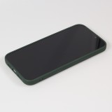 iPhone 13 Pro Max Case Hülle - Soft Touch Kartenhalter - Dunkelgrün