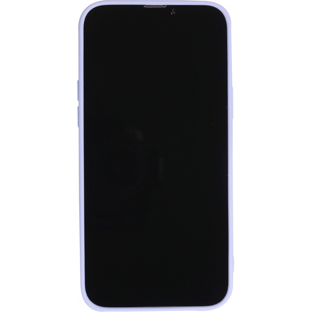 Coque iPhone 13 Pro Max - Soft Touch Porte-carte - Violet