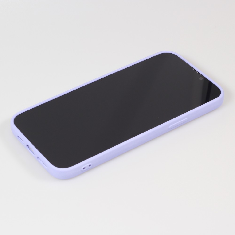 Coque iPhone 13 Pro Max - Soft Touch Porte-carte - Violet