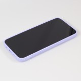Coque iPhone 13 Pro Max - Soft Touch Porte-carte - Violet