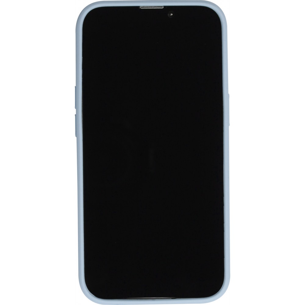 Coque iPhone 13 Pro - Soft Touch - Bleu clair