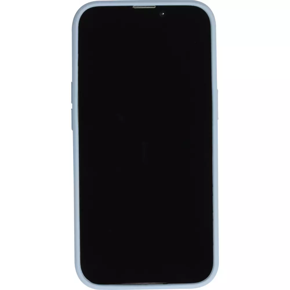 Coque iPhone 13 Pro - Soft Touch - Bleu clair