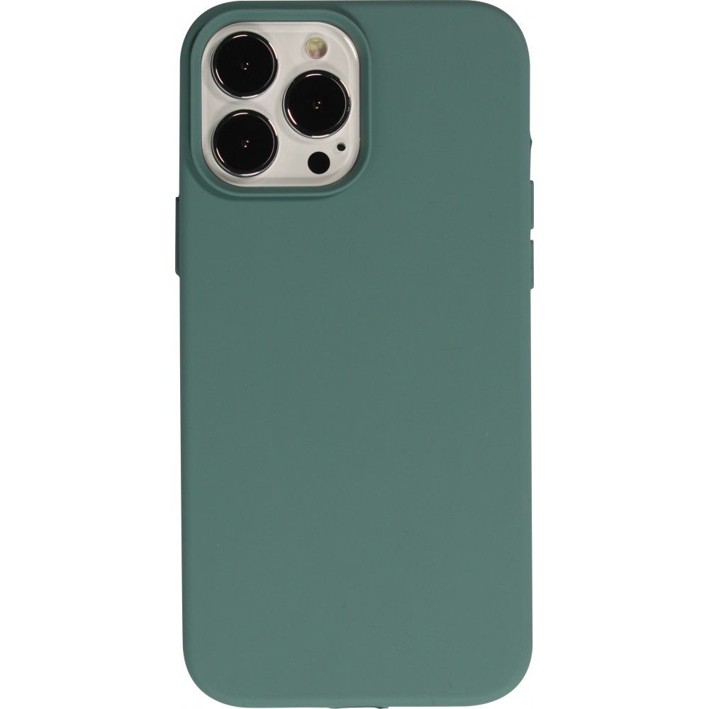 Coque iPhone 13 Pro Max - Soft Touch Vert foncé