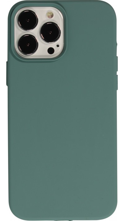 Coque iPhone 13 Pro Max - Soft Touch Vert foncé